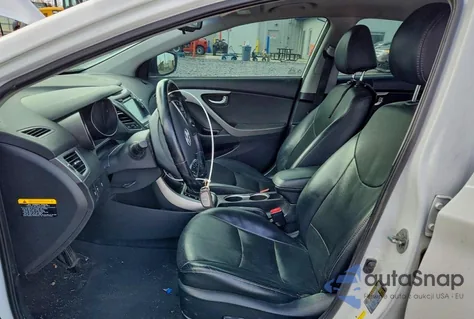 2014 Hyundai Elantra Se z USA, uszkodzony, nr VIN 5NPDH4AE0EH496164